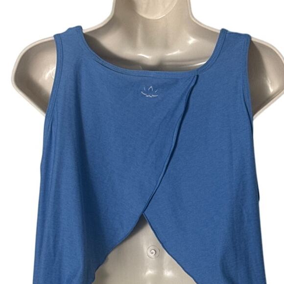 Beyond Yoga Featherweight Flutter Tank Sky Blue Heather Size S - Picture 11 of 11